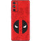 Marvel Deadpool Deadpool Emblem Galaxy S20 Fan Edition Skin